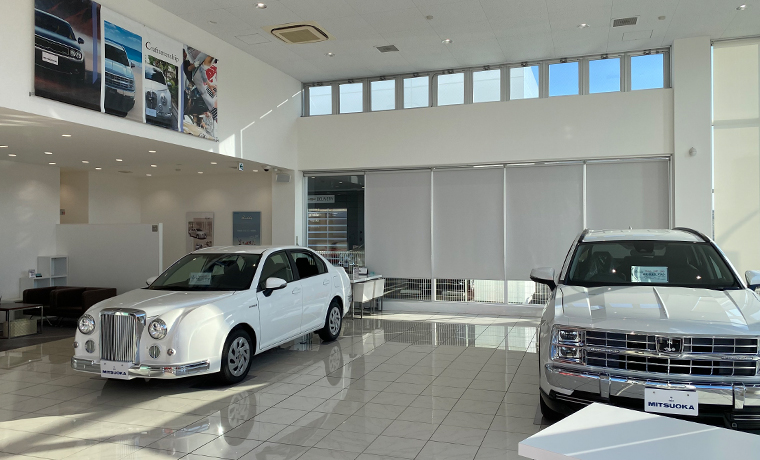 Mitsuoka Motor：BUBU MITSUOKA TAKASAKI SHOWROOM